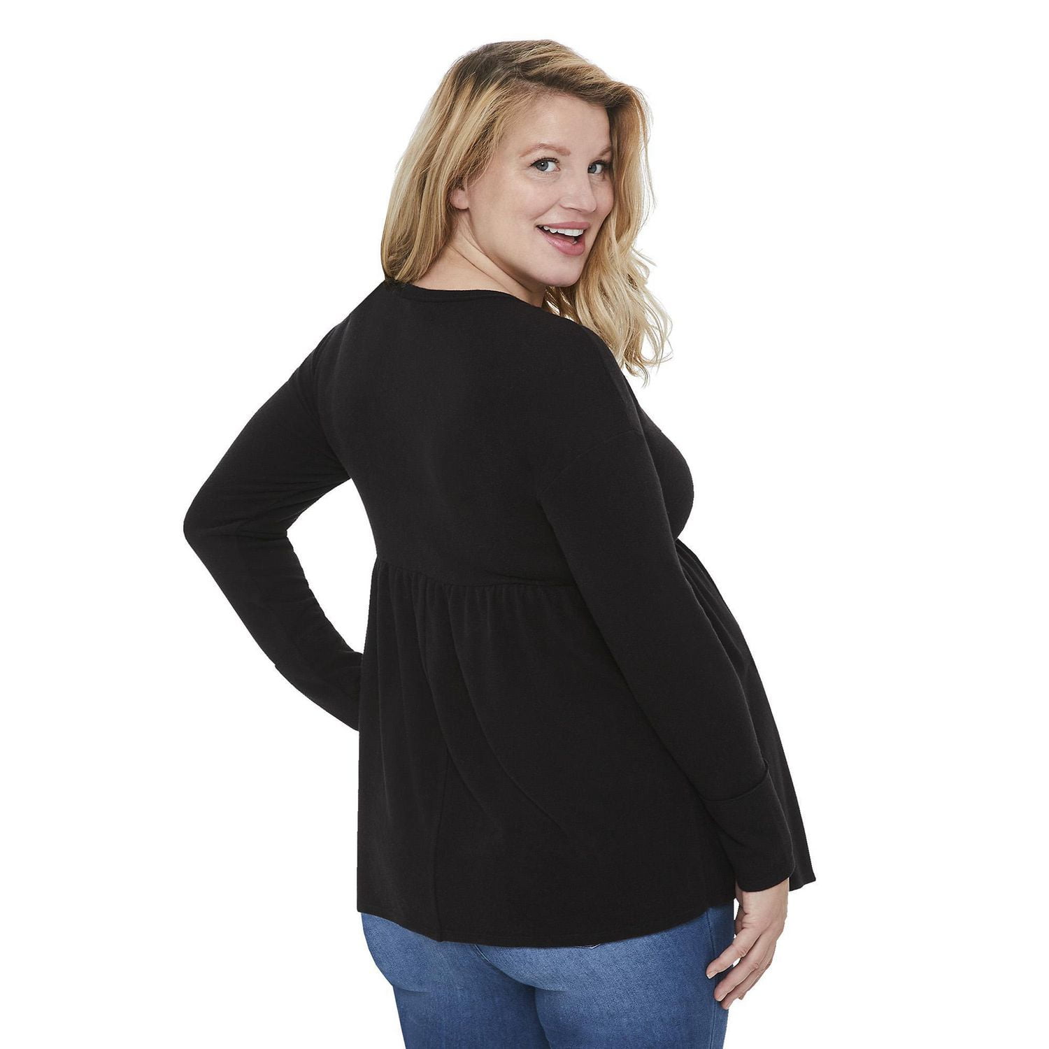 Haut nuisette à manches longues George Maternit