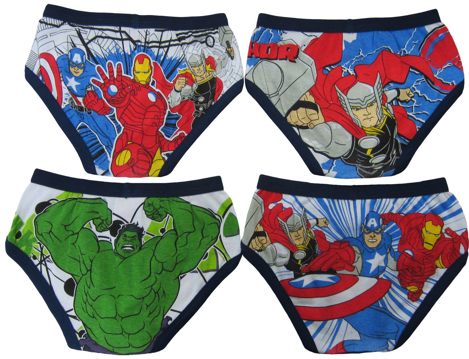 Marvel Boys Avengers 5 Pack Boxer Briefs 