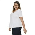 thumbnail image 2 of George Plus Women's V-Neckline Tee, 2 of 6