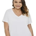 thumbnail image 4 of George Plus Women's V-Neckline Tee, 4 of 6
