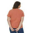 thumbnail image 3 of George Plus Women's V-Neckline Tee, 3 of 6