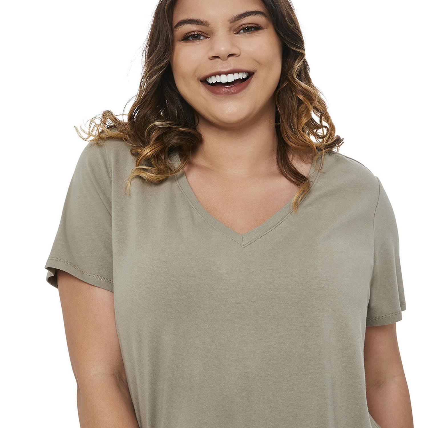 George Plus Women's V-Neckline Tee