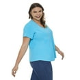 thumbnail image 2 of George Plus Women's V-Neckline Tee, 2 of 6