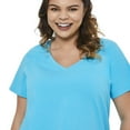 thumbnail image 4 of George Plus Women's V-Neckline Tee, 4 of 6