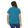 thumbnail image 3 of George Plus Women's V-Neckline Tee, 3 of 6