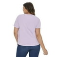 thumbnail image 3 of George Plus Women's V-Neckline Tee, 3 of 6