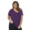 thumbnail image 2 of George Plus Women's V-Neckline Tee, 2 of 6
