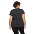 thumbnail image 3 of George Women's Plus V-Neckline Tee, 3 of 6