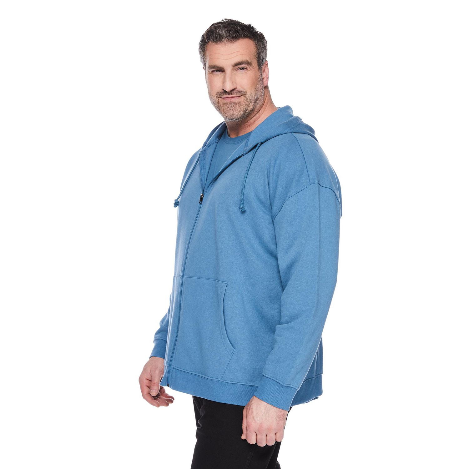 George Big Men's Full-Zip Hoodie
