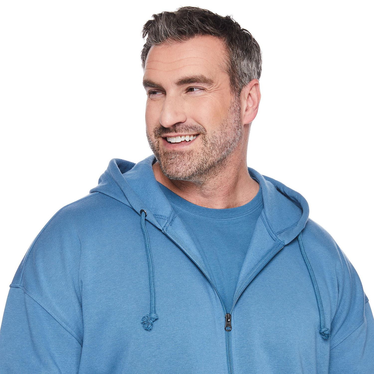 George Big Men's Full-Zip Hoodie