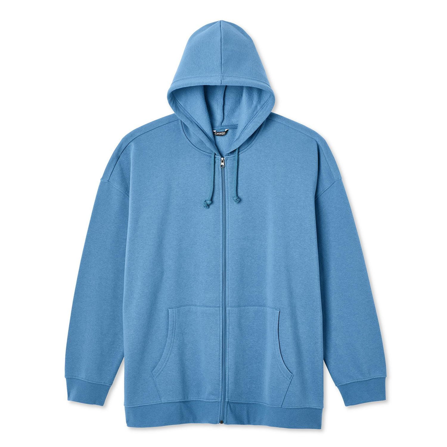 George Big Men's Full-Zip Hoodie