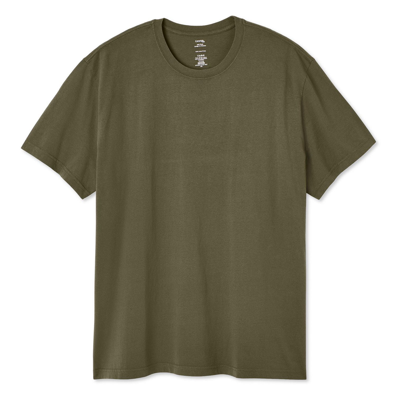 George Big Men's Short Sleeve Tee, Sizes 3XL-5XL