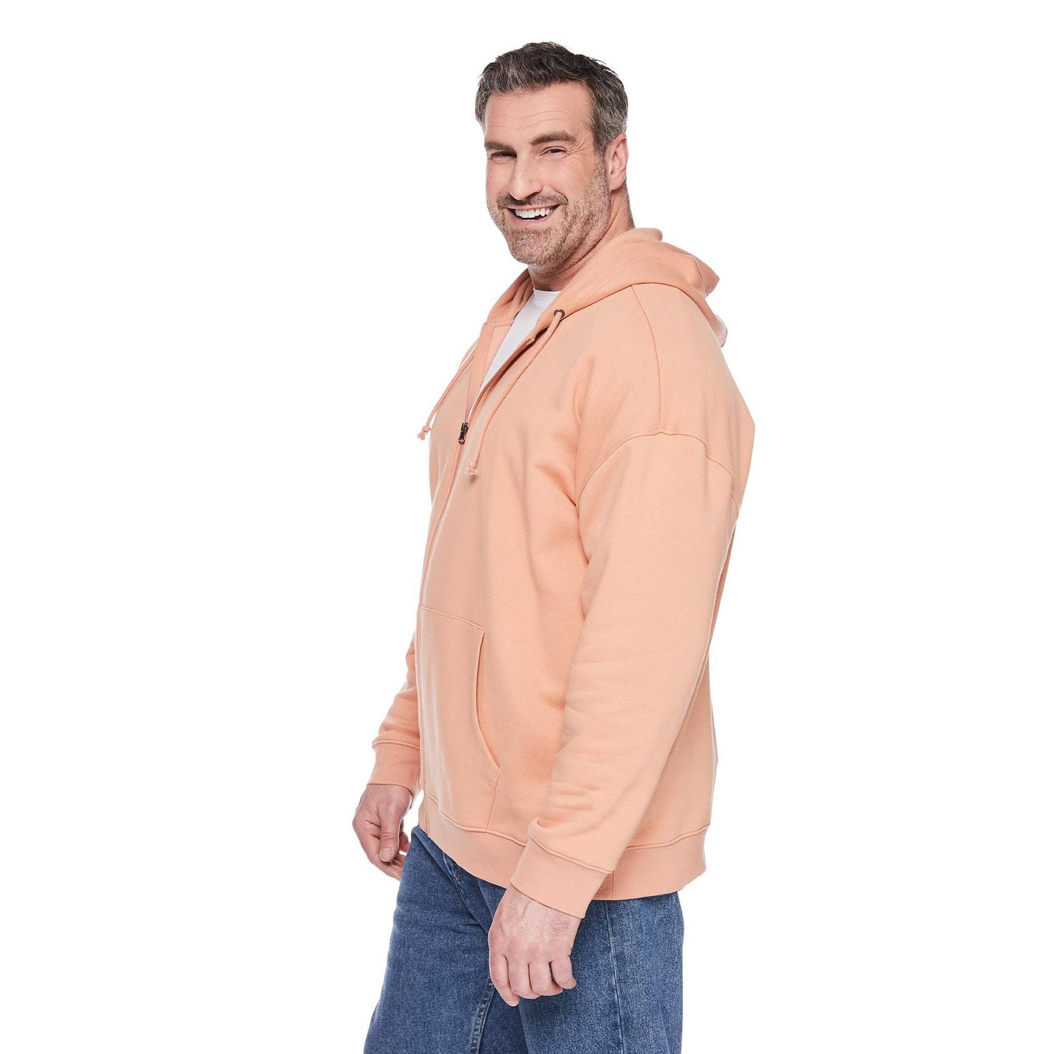 George Big Men's Full-Zip Hoodie