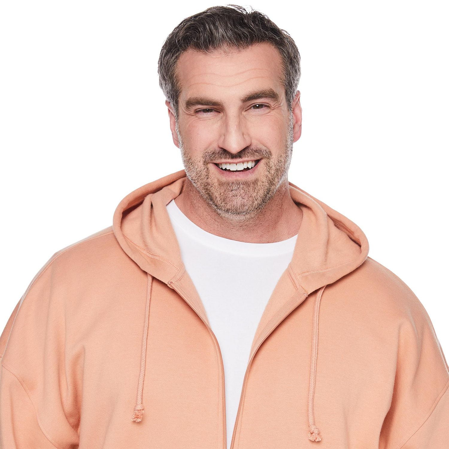 George Big Men's Full-Zip Hoodie