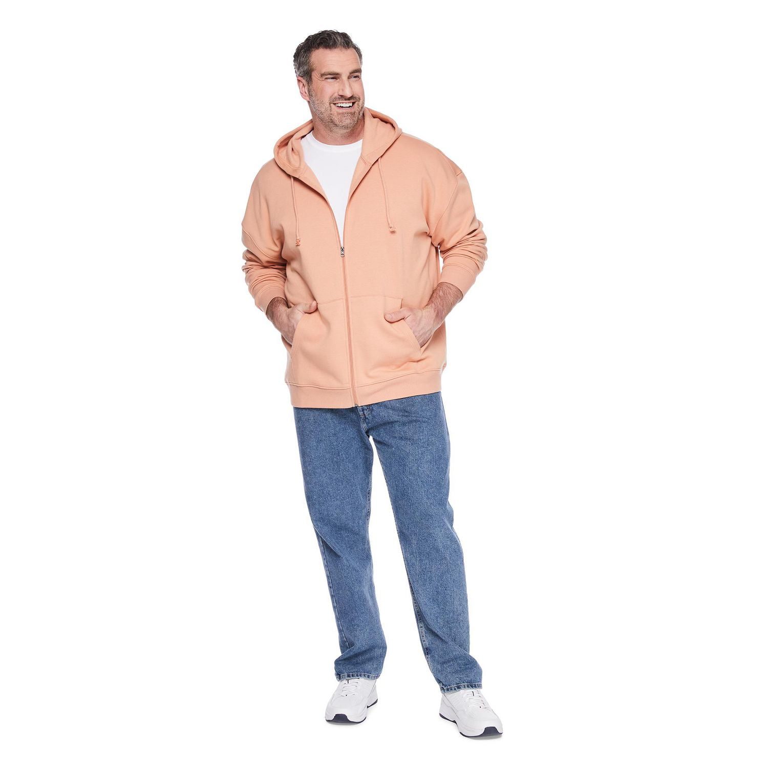 George Big Men's Full-Zip Hoodie