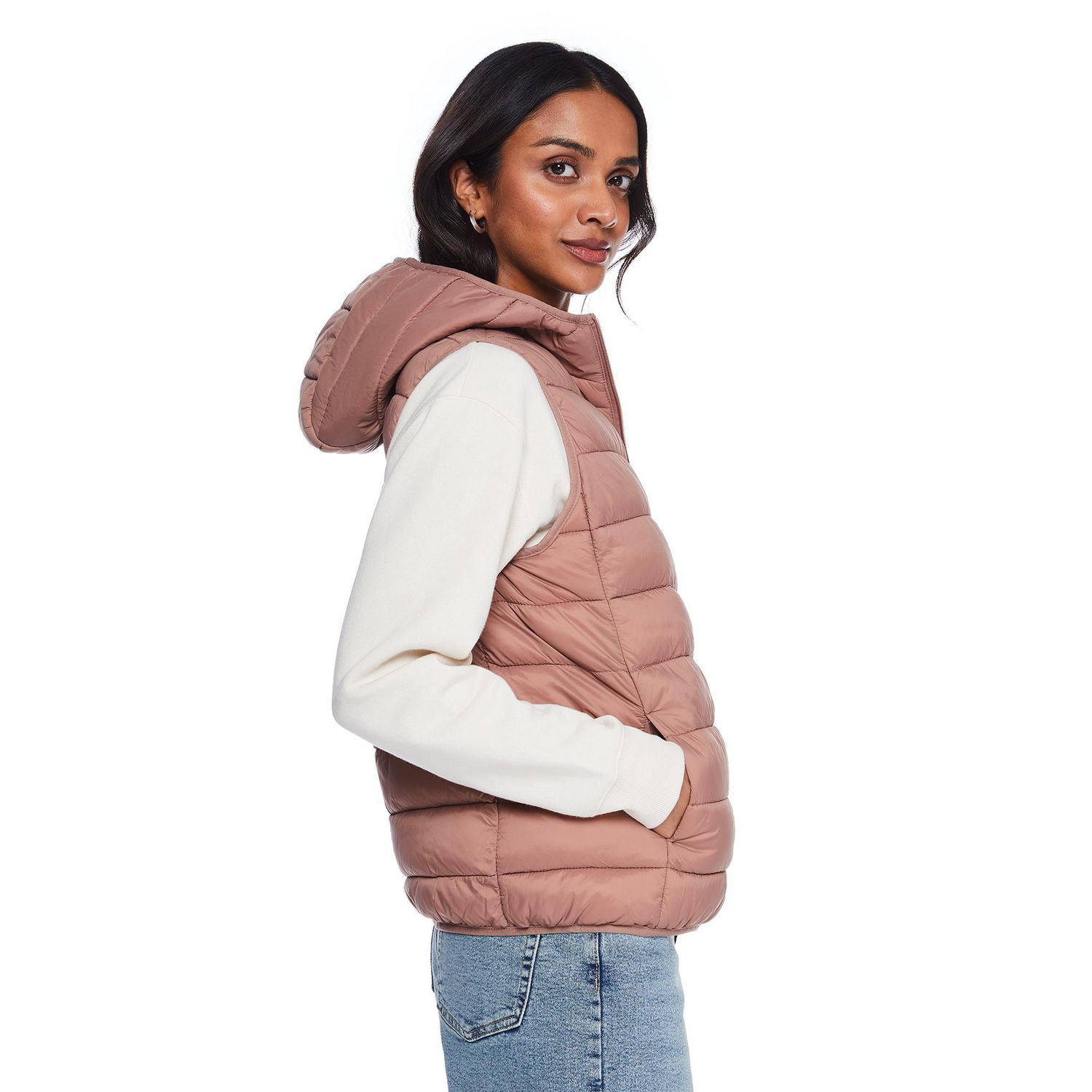 Doudoune sans manches compacte George pour femmes