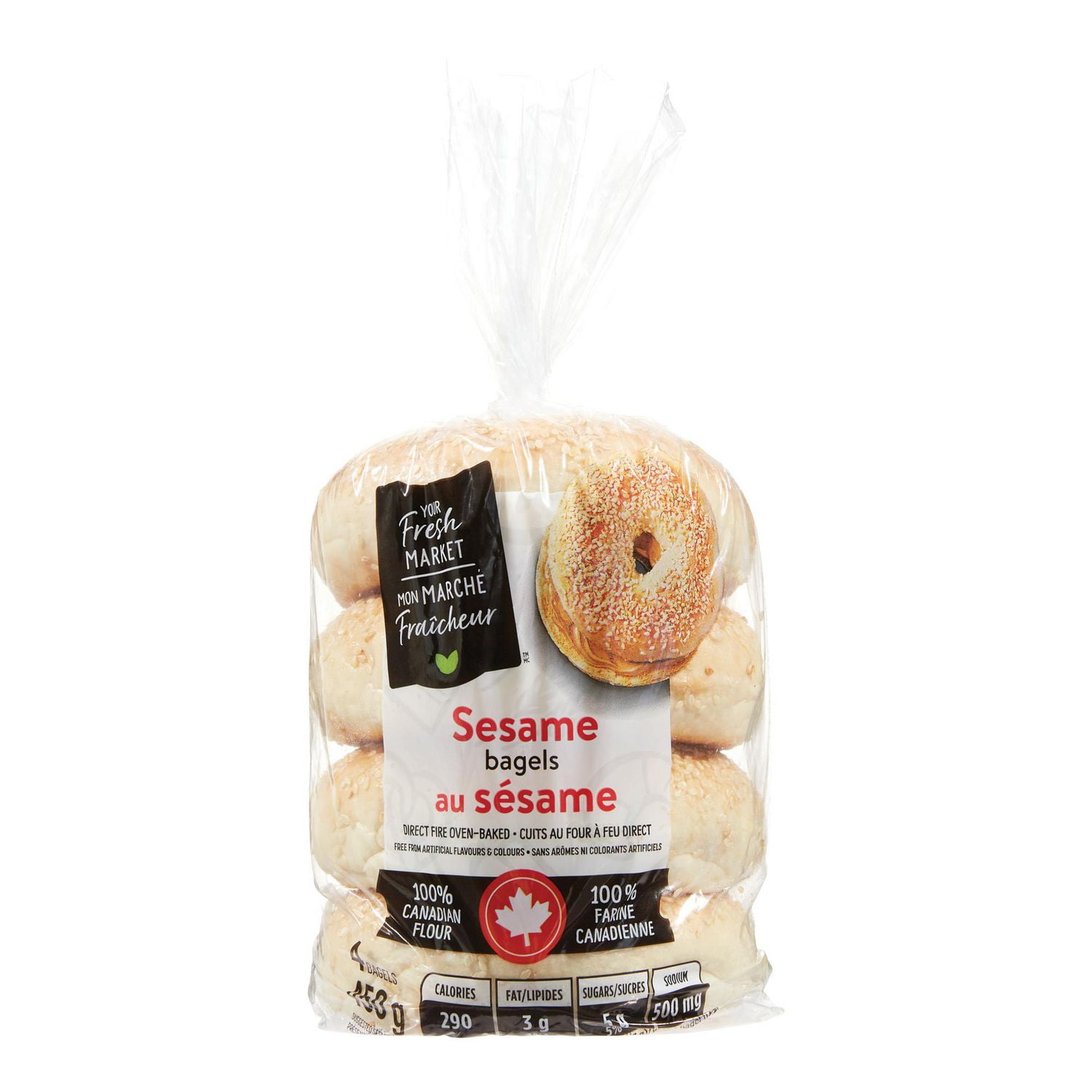 Your Fresh Market Sesame Bagels Walmart Canada