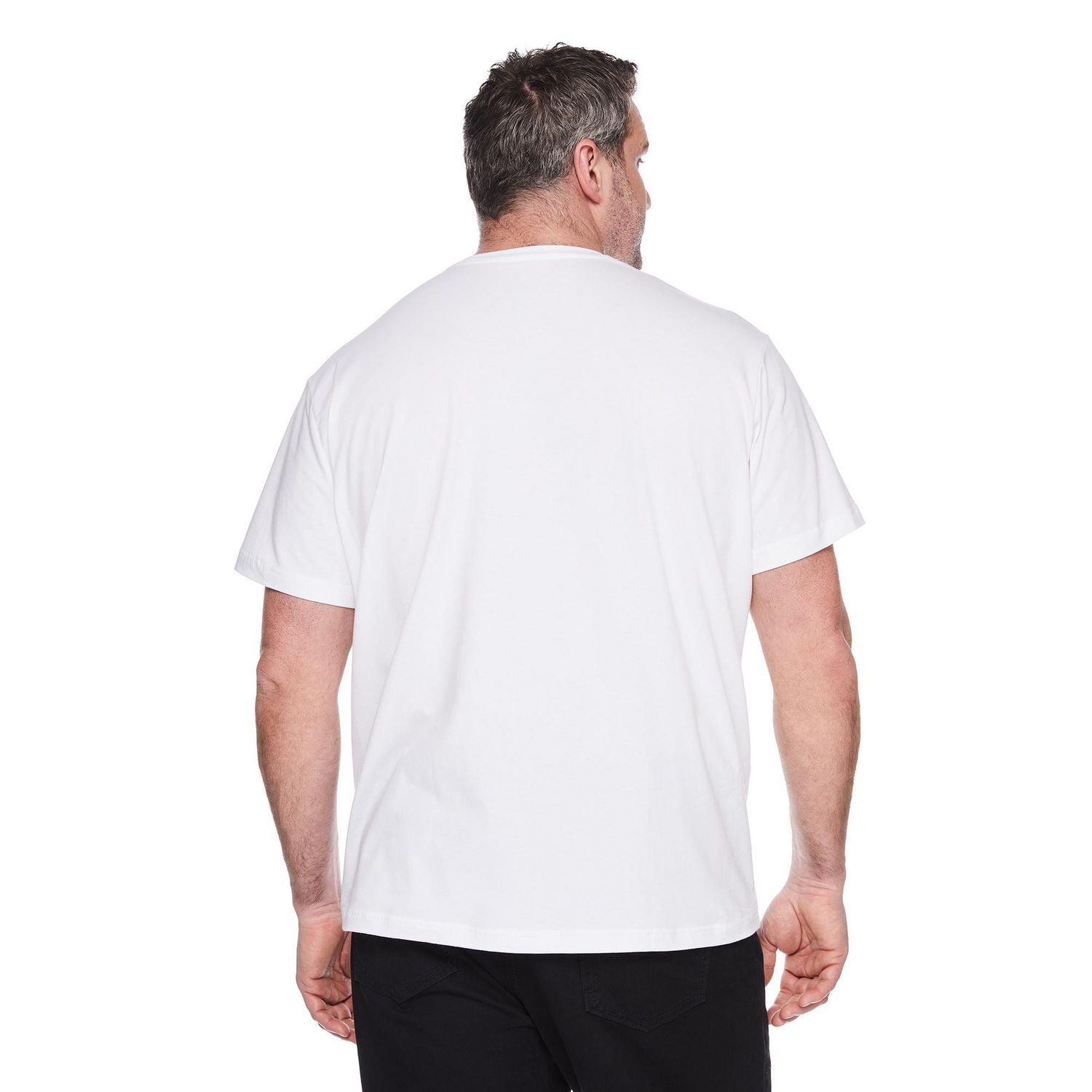 George Big Men's Stretch Crew Neckline Tee