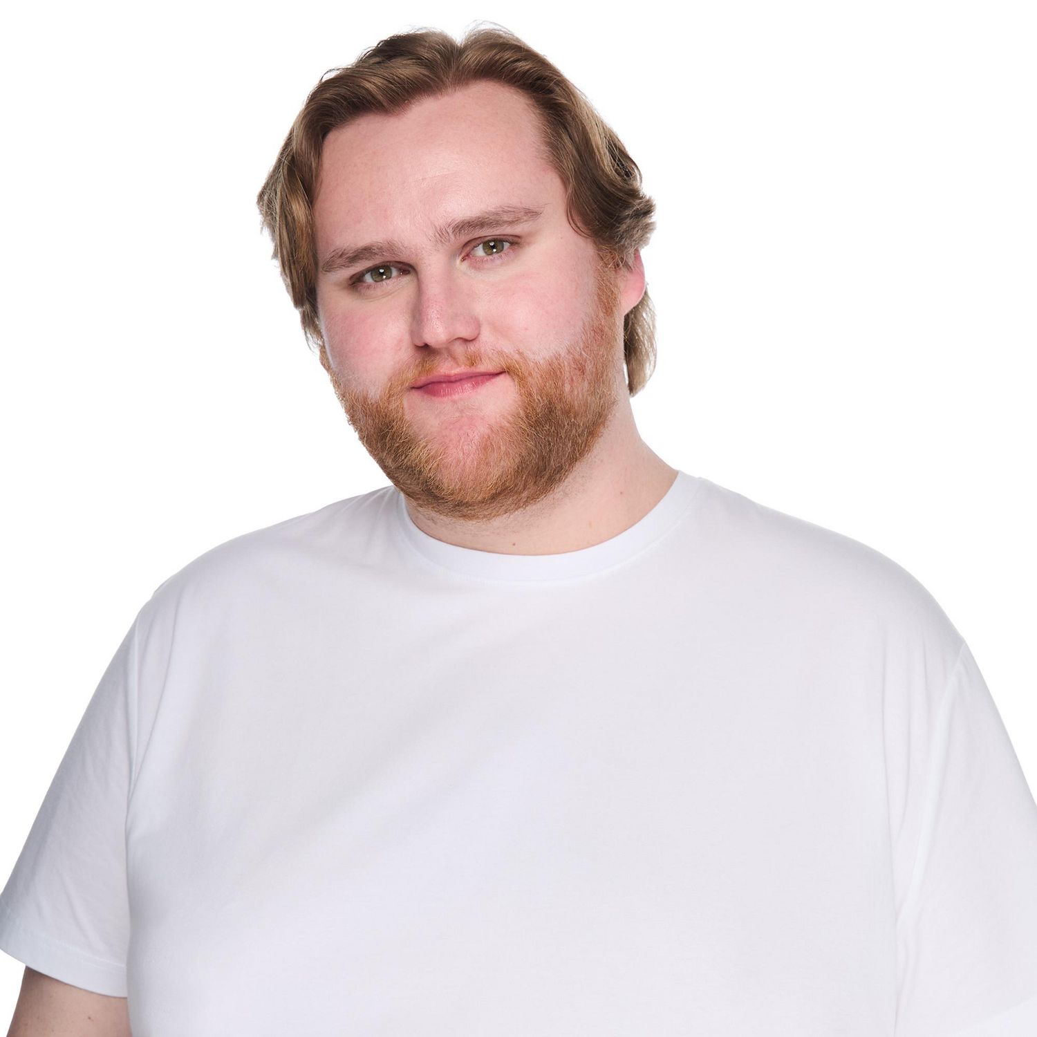 T-shirt extensible à encolure ras du cou George Plus pour hommes