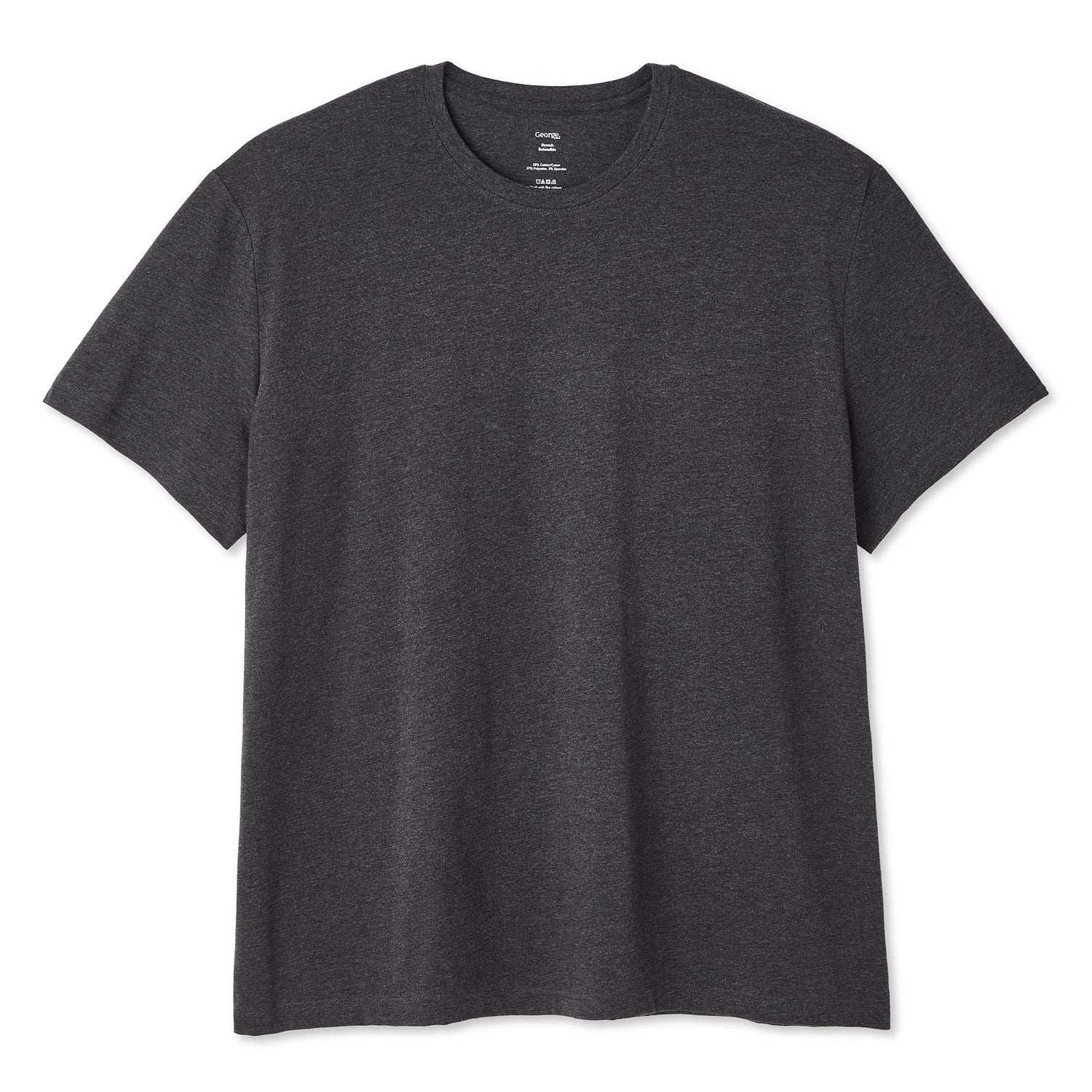 T-shirt extensible à encolure ras du cou George Plus pour hommes