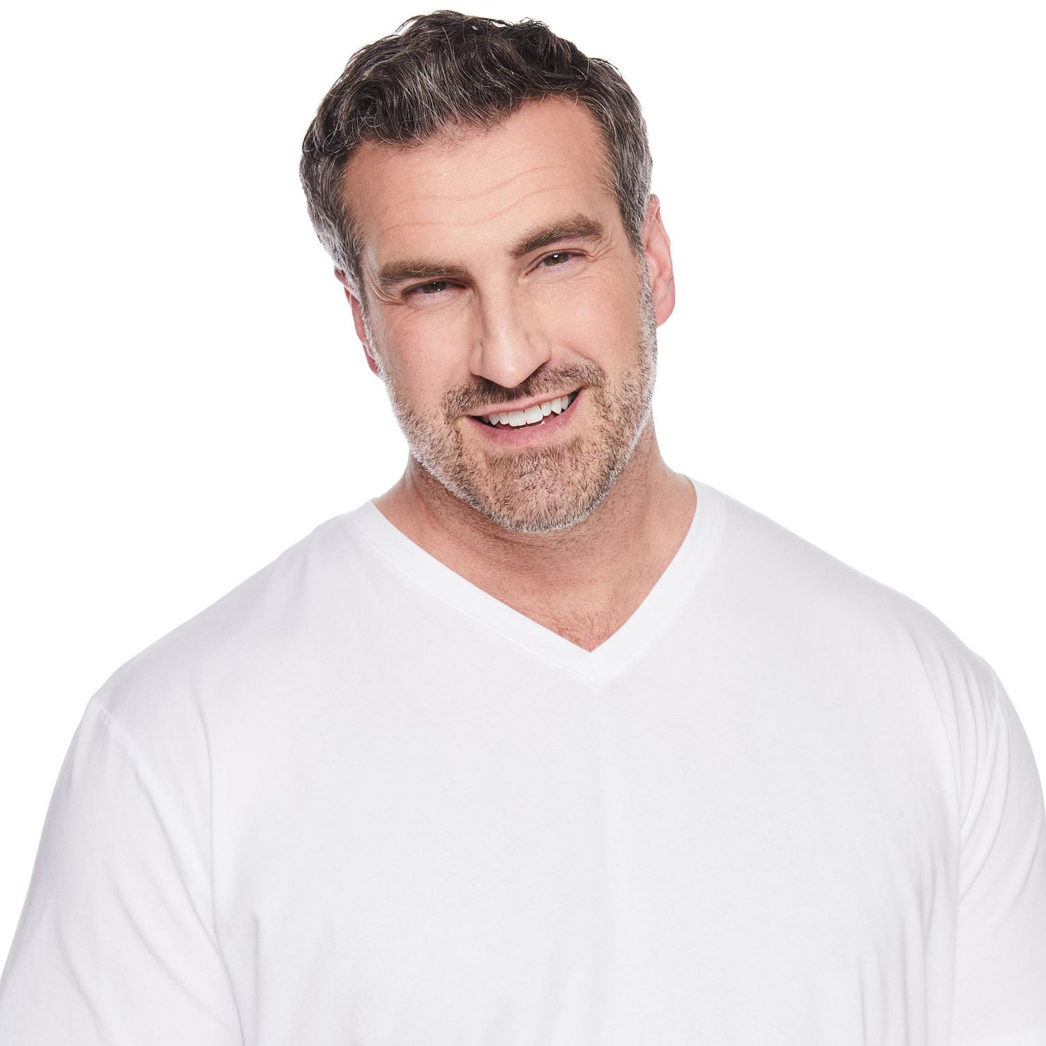 George Big Men's Stretch V-Neck T-Shirt