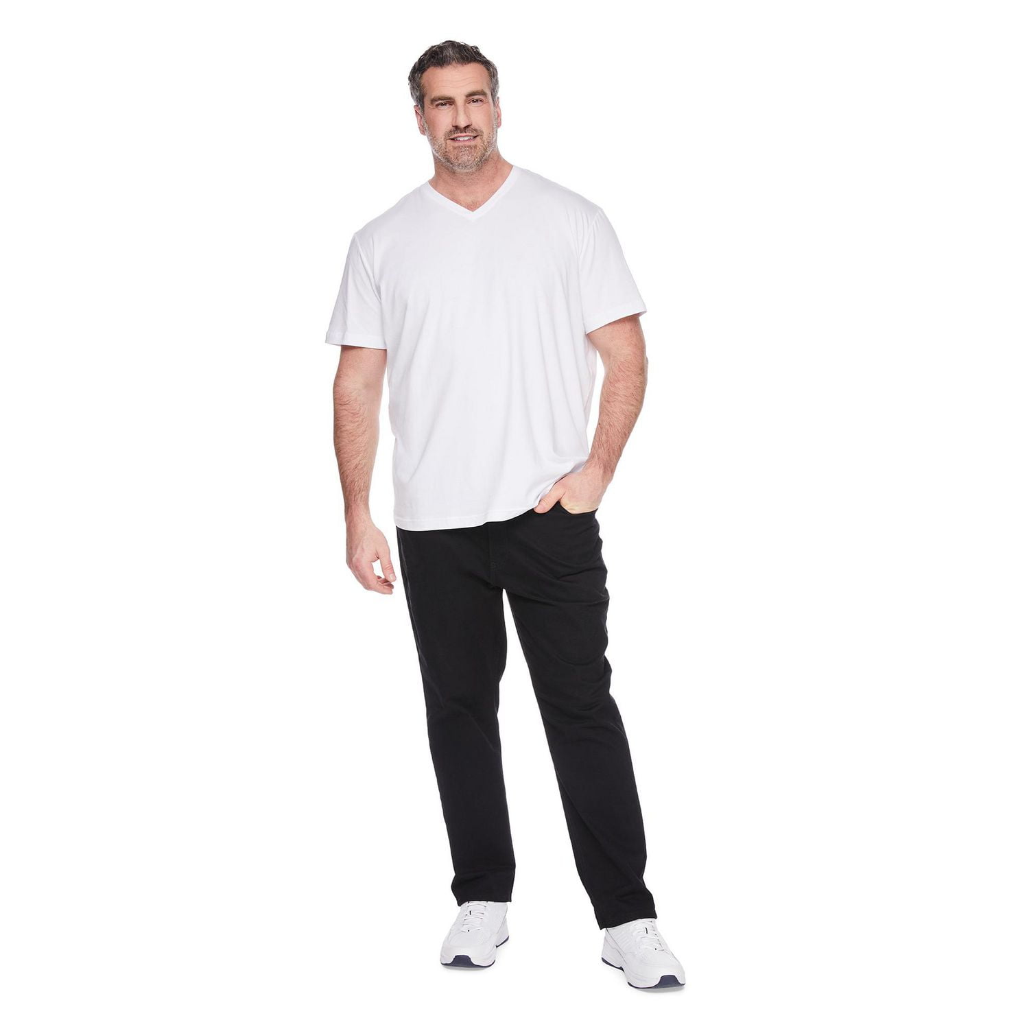 George Big Men's Stretch V-Neck T-Shirt