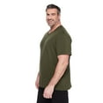 thumbnail image 2 of T-shirt avec encolure en V extensible George Plus pour hommes, 2 of 6