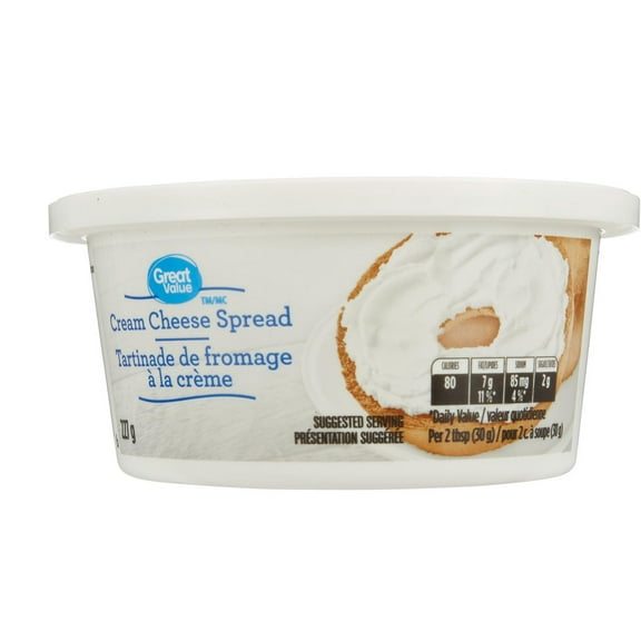 Tartinade de fromage à la crème Great Value