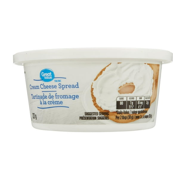 Great Value Cream Cheese Spread, 227 g