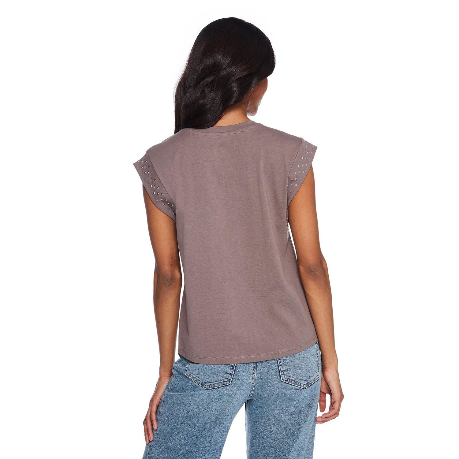 George Women's Studded Muscle Tee