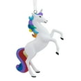 thumbnail image 2 of Hallmark Unicorn With Rainbow Mane Christmas Ornament - Walmart Exclusive, 2 of 5