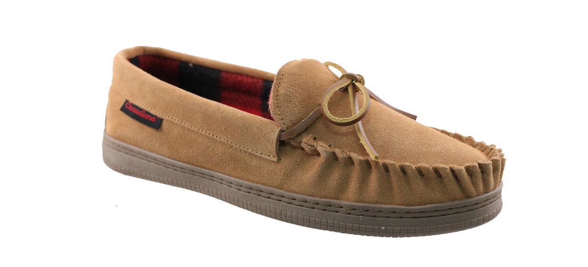 Canadiana Men's Moccasin-style Slippers | Walmart Canada