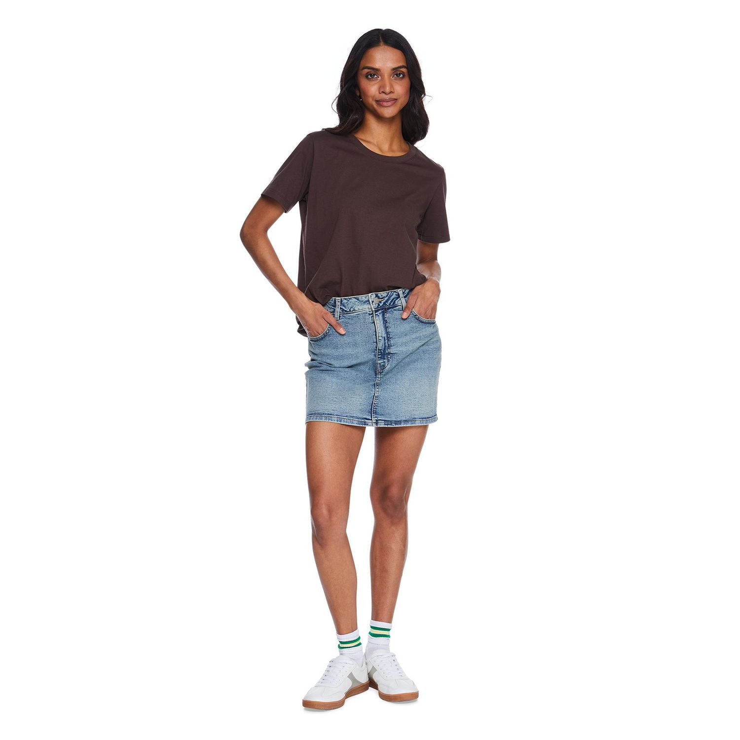 George Women's Denim Skirt, Sizes 2-18
