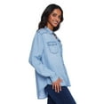 thumbnail image 2 of George Women's Denim Shirt, 2 of 6