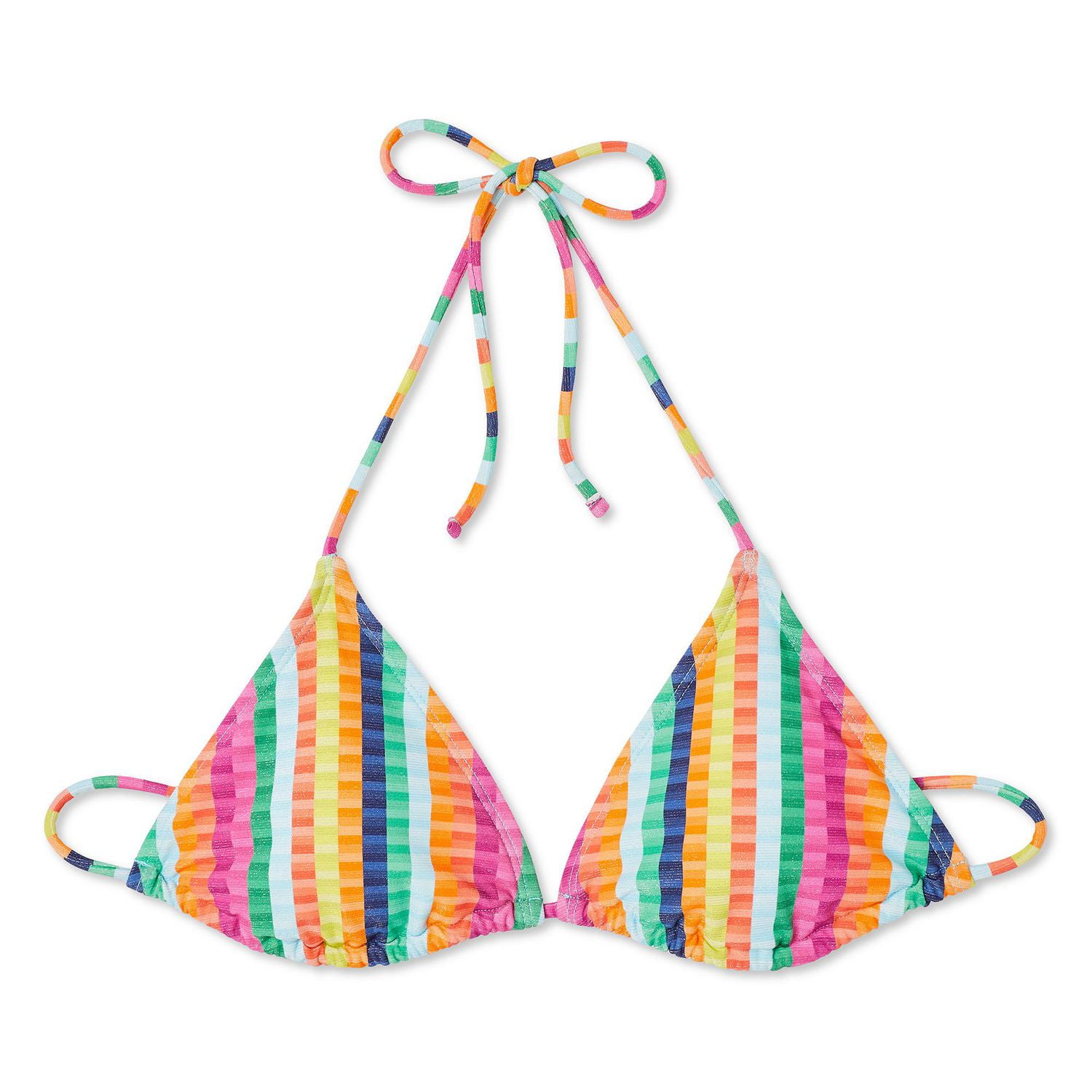 No Boundaries Women's String Bikini Top