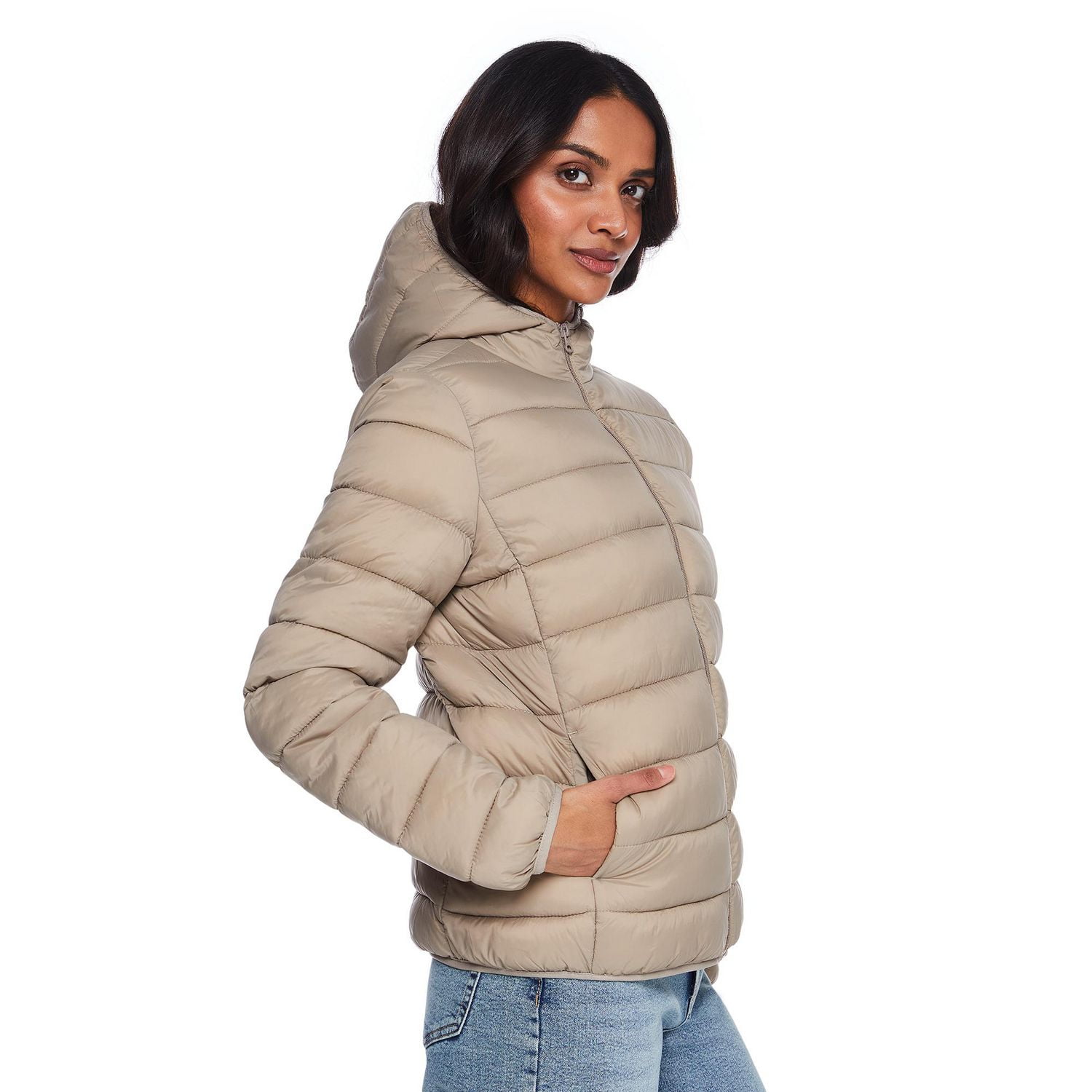 George Women's Packable Puffer, Sizes XS-XL