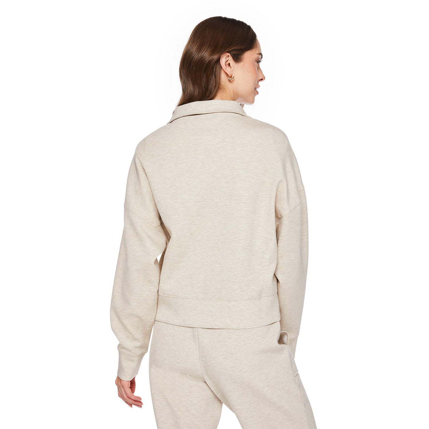 George Women's Scuba Quarter-Zip Popover