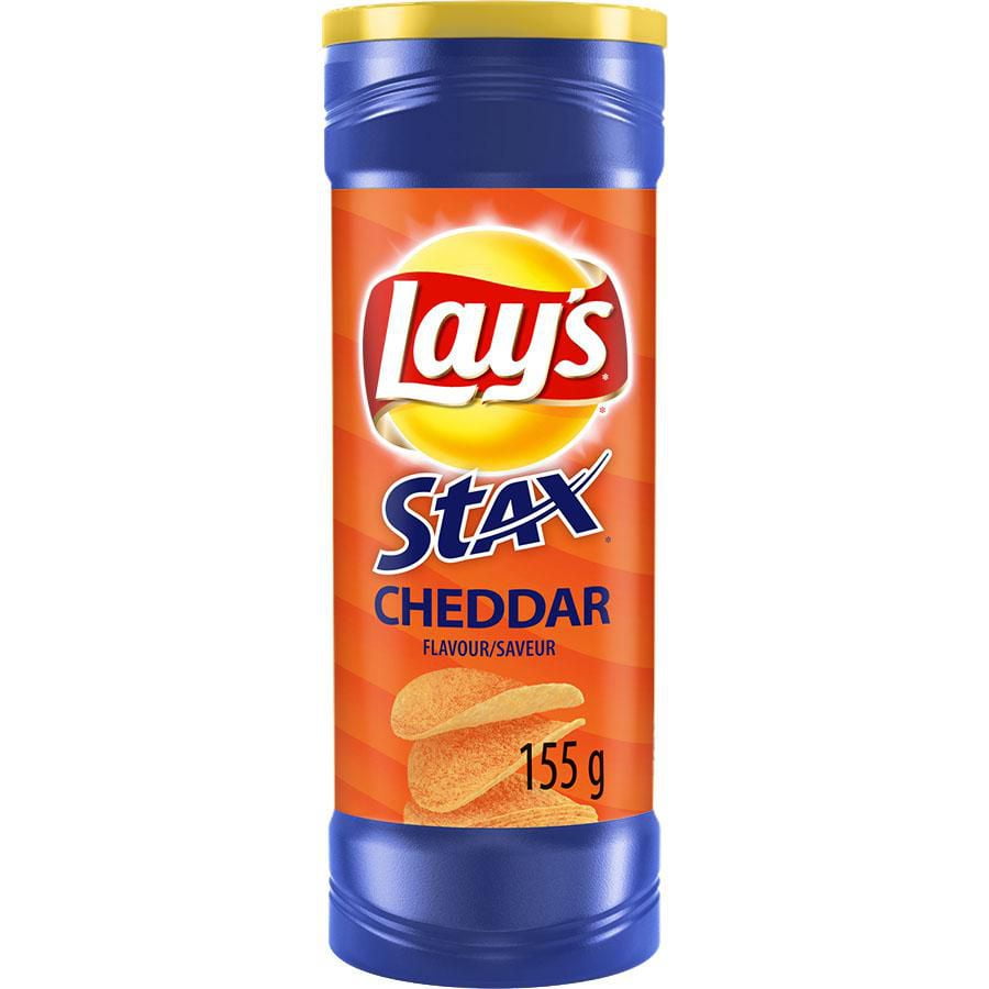 Lay's Stax Cheddar Potato Chips Walmart Canada