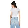 thumbnail image 3 of No Boundaries Women's Short Sleeve Baby Tee, 3 of 6