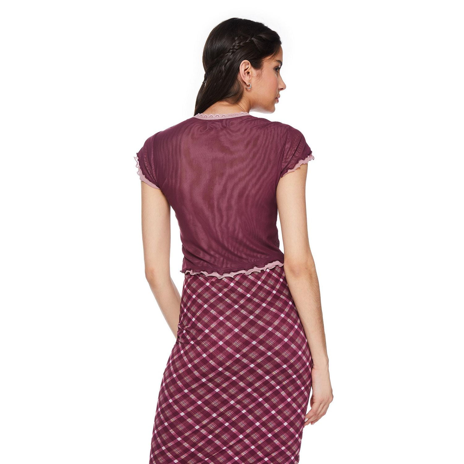 No Boundaries Women's Mesh Tee