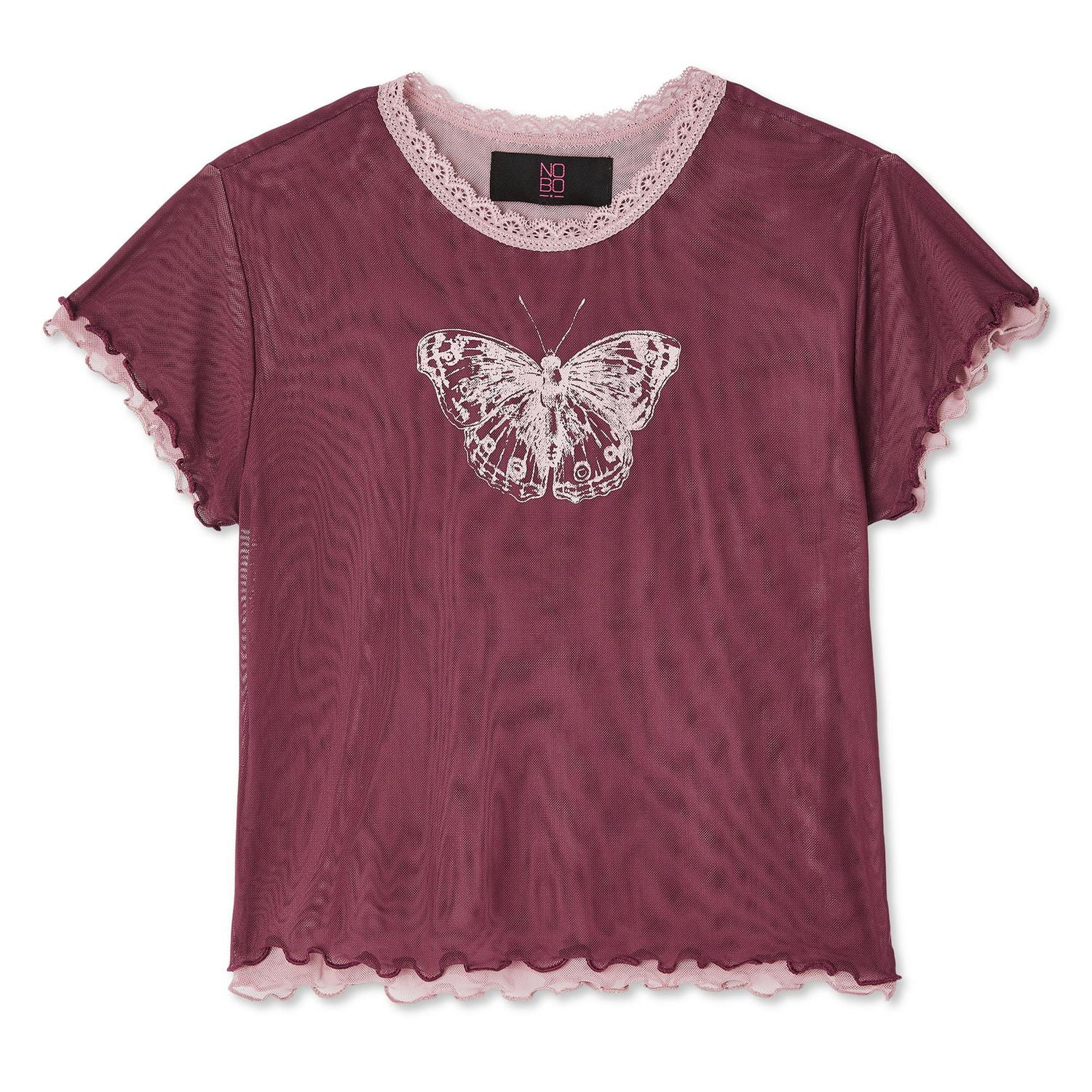 No Boundaries Women's Mesh Tee