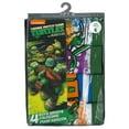thumbnail image 2 of Nickelodeon Boys Teenage Mutant Ninja Turtles 4 Pack Briefs, 2 of 3