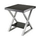 Winsome 93420- Korsa End Table with Black Top - image 1 of 2
