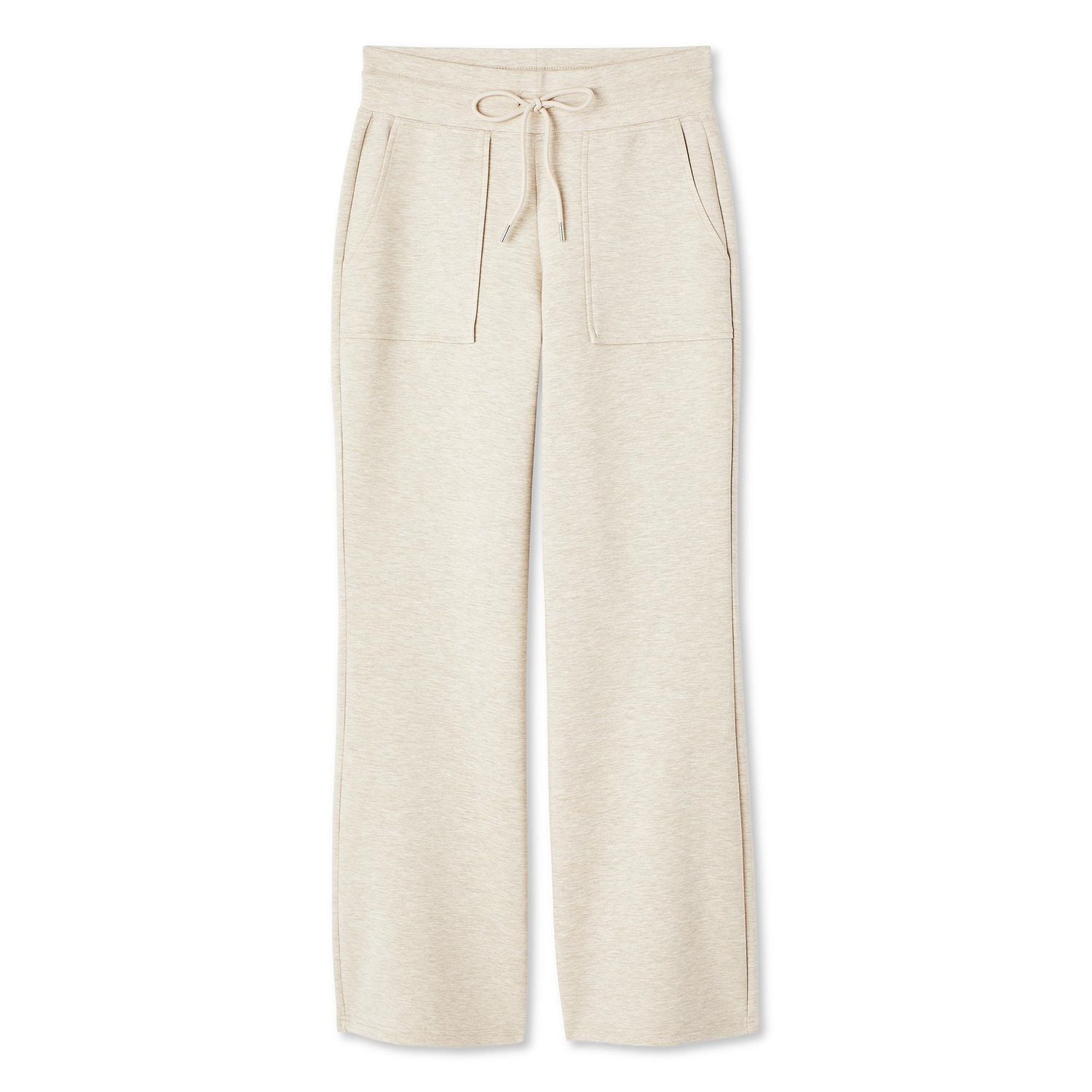 Pantalon évasé en tricot doux George pour femmes Tailles TP–TTG