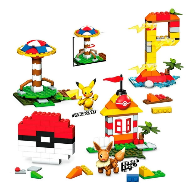 Mega Pokémon Coffret Évolution Salamèche - 300 briques et pièces