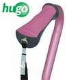 thumbnail image 2 of Hugo Adjustable Offset Handle Cane with Reflective Strap, Rose, 2 of 2