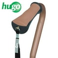 thumbnail image 2 of Hugo Adjustable Offset Handle Cane with Reflective Strap, Cocoa, 2 of 2
