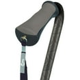 thumbnail image 2 of Hugo Adjustable Offset Handle Cane with Reflective Strap, Carbon Swirls, 2 of 2