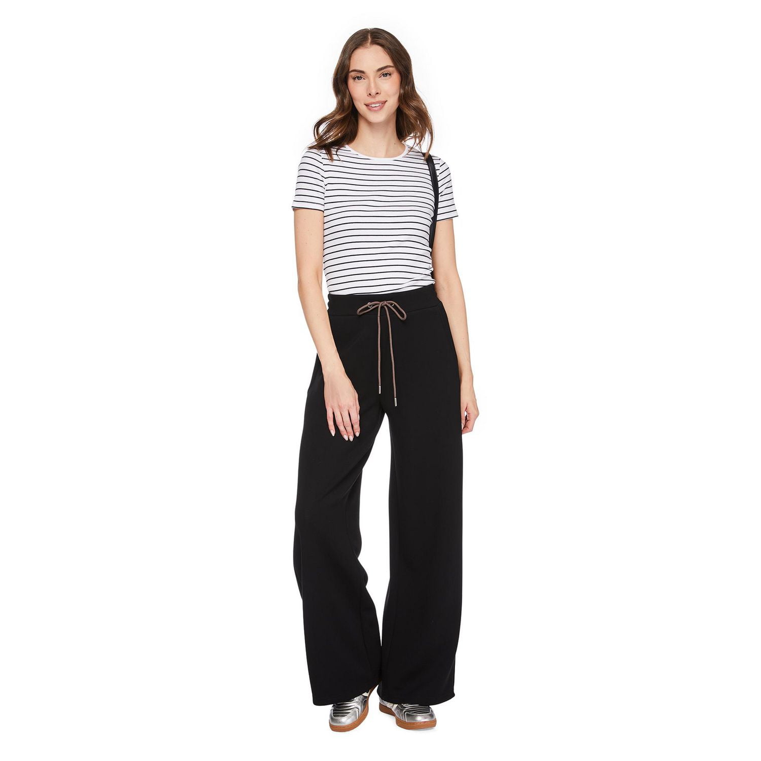 George Women's Rib Crew Neckline Tee