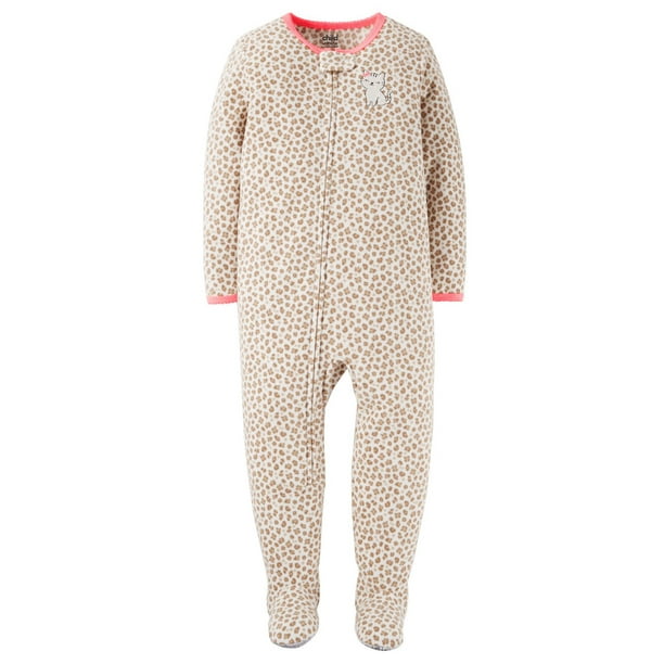 Pyjama en micro molleton à motif « Minou » de Child of Mine made by Carters pour fillettes